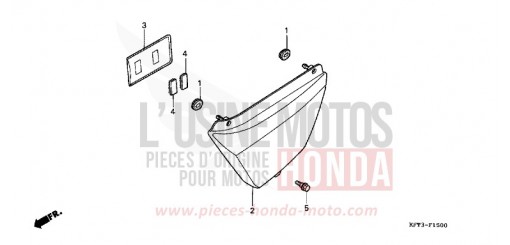 SIDE COVER CLR125W de 1998